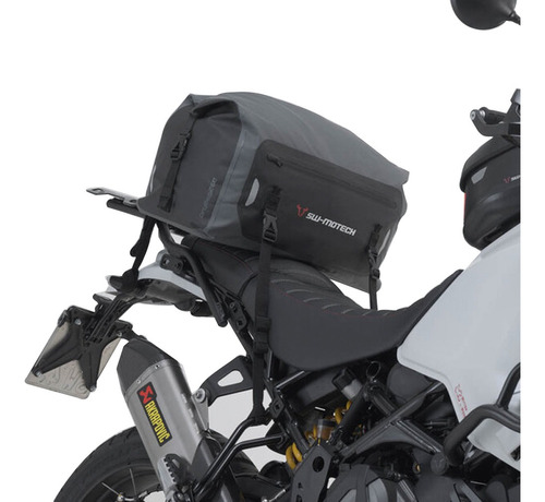 Bolso Asiento Trasero Para Moto Viaje 26 Litros Impermeable