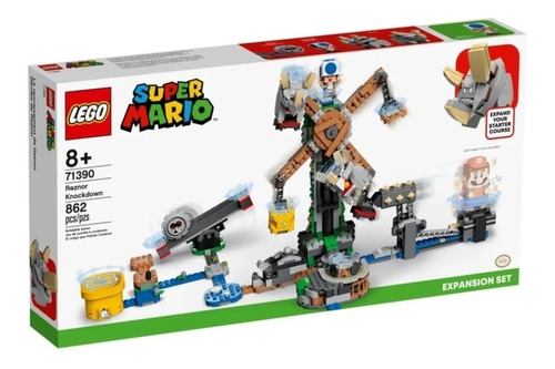 Juguete Lego Super Mario Set De Expansión Derribo De Reznor 