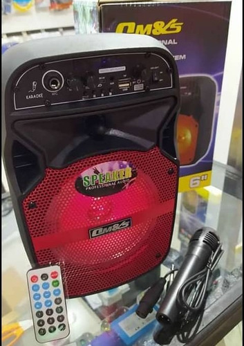 Corneta Portátil Bluetooth Microfono+control Remoto 40v
