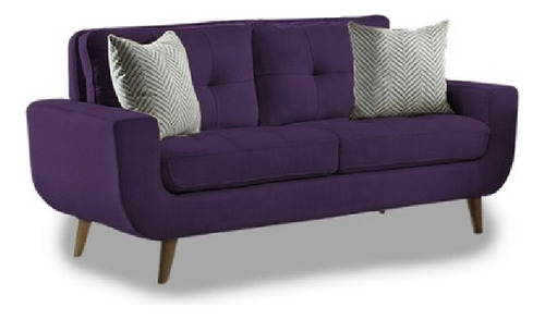 Sofa De 2 Cuerpos Mango Fabiani Morado