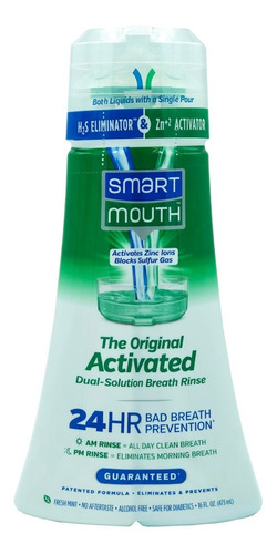 Smartmouth Original Activated Mouthwash Enjuague Bucal 473ml