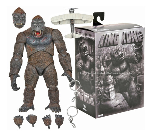 King Kong Figura Articulada De Coleccion Neca De Lujo