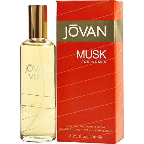 Colonia En Aerosol Jovan Musk De 3.25 Onzas Para Mujer
