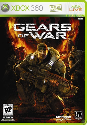 Jogo Gears Of War Xbox 360 X360 Original Física Frete Grátis