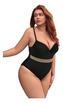 Comprar Mallas Importadas Talles Grandes Enterizas Modelos Exclusivo Faja Dorada 44\u002F46