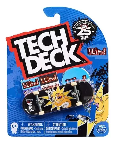 Kit Tech Deck Skate de Dedo com 4 Unidades - Sunny - Skate de Dedo