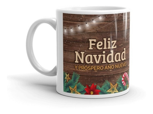 Mug Feliz Navidad Y Prospero Año Nuevo