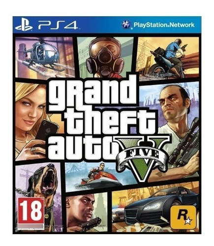 Grand Theft Auto V Ps4 Nuevo