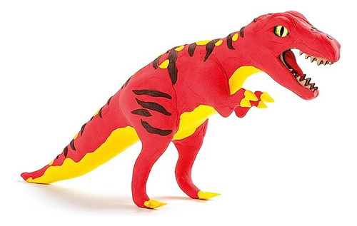 Imagen 5 de 8 de Juego Set Masa Plastilina Maped Fabrica Dinosaurio Puzzle 3d