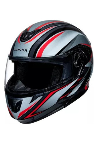 Capacete Hms Honda Twister Special Edition Grafite/grafite