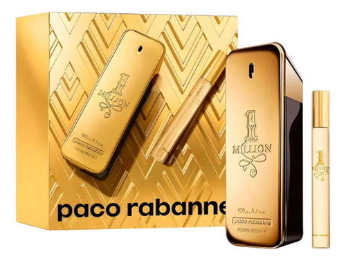 Perfume Paco Rabanne One Million Estuche 100ml + 10ml Hombre