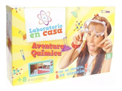 Laboratorio En Casa Aventura Quimica Kit De Ciencias 7001