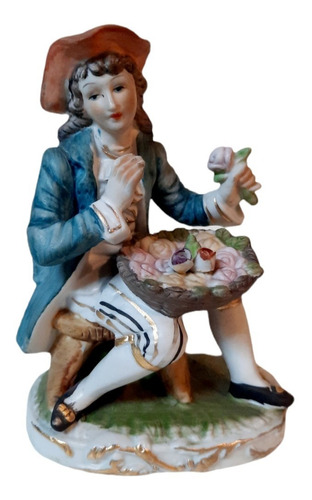 Figura Estatua Adorno Porcelana Napoleon Rose