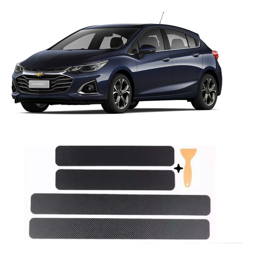 Accesorio Tuning Cubre Zócalos Carbono Chevrolet Cruze 2019