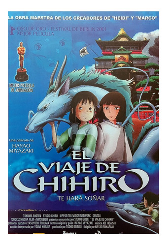 Poster El Viaje De Chihiro Portada