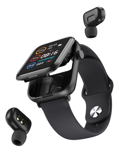 Reloj Inteligente Dos En Uno Con Auriculares Inalámbricos