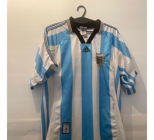 Camiseta Mundial 1998 Afa Selección Argentina T5 Xl Única !