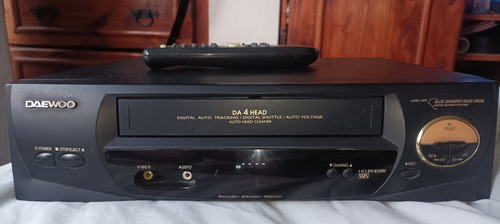 Reproductor Vhs Daewoo Impecable 100% Funcional Ctrol Remoto