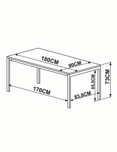 Mueble Artesano Mesa P/comedor 25757-evc