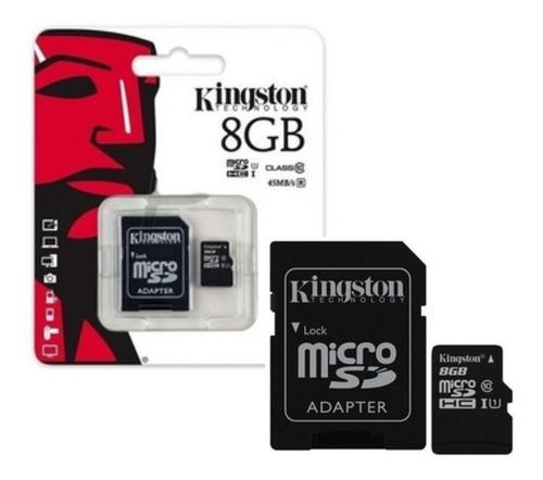 Memoria Micro Sd 8gb Marca Kingston Clase A