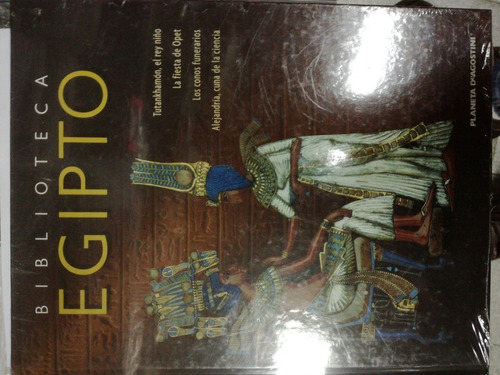 Libro Biblioteca Egipto Tomo 13 Planeta Agostini 