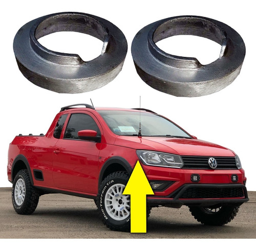 Lift Kit Altura Elevación Suspensión Delantero Vw Saveiro