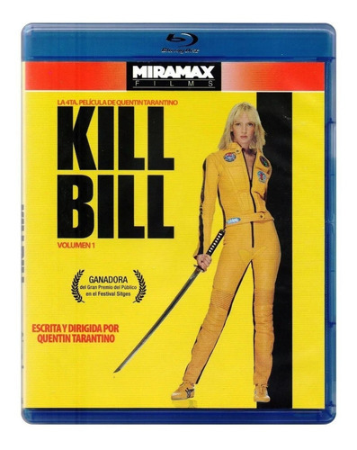 Kill Bill Volumen 1 Uno Quentin Tarantino Pelicula Blu-ray