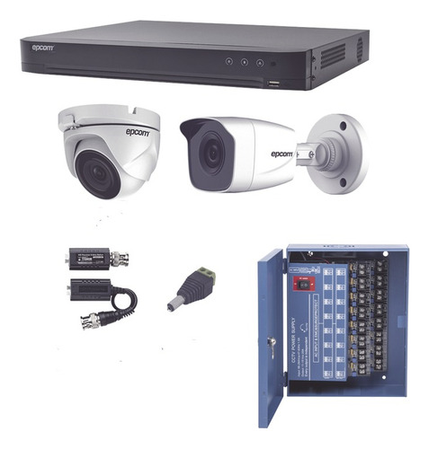 Kit  16 Cámaras Turbohd 1080p / Dvr 16 C/  Kevtx8t8b8ew