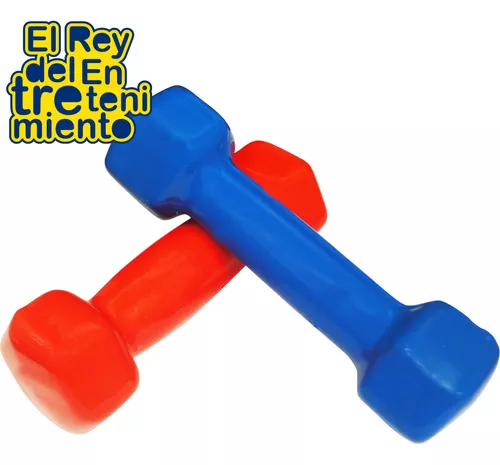 Mancuerna 3kg Revestida Pvc Pesa Fitness Rey Entretenimiento - Rosa/Negro —  El Rey del entretenimiento