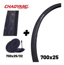 Comprar Caucho De Bicicleta Ruta Rin 700 X 25 Chaoyang + Tripa