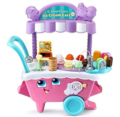 Leapfrog Scoop And Learn Ice Cream Cart Deluxe (empaque Sin 