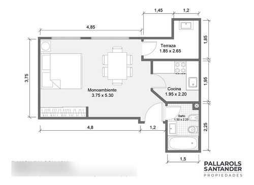 Imagen 5 de 30 de Venta Departamento Caballito Monoambiente Excelente Ubicación