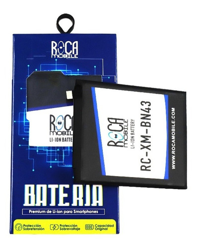 Batería Roca Para Xiaomi  Note 4x (bn43 V1) C/instalacion