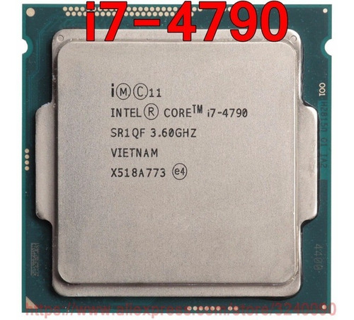 Processador gamer Intel Core i7-4790 CM8064601560113 de 4 núcleos e 4GHz de frequência com gráfica integrada