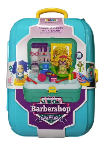 Set Maleta Juego De Peluqueria Barbero 30 Piezas