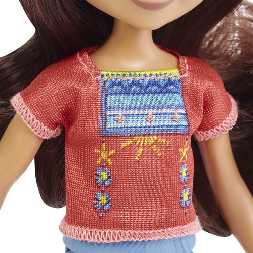 Boneca Spirit Lucky (7 Pol.) Com 7 Juntas Móveis, Top Fashio