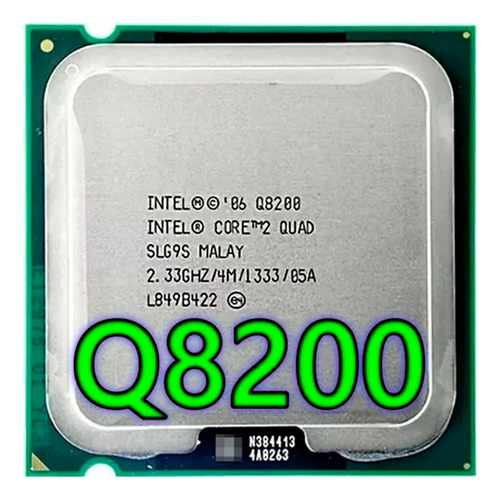 Processador Intel Core 2 Quad Q8200 2,33ghz 4mb Fsb 1333 775
