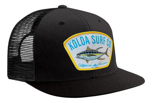Koloa Surf Yellowfin Patch Logo Mesh Snapback Sombreros