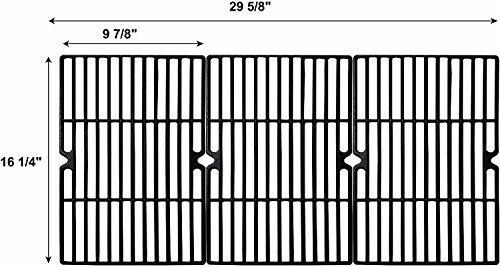 Imagen 4 de 4 de Parrillas De Parrillas Para Dynaglo Dgf510sbp Dgf510ssp Dgf5
