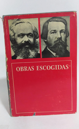 Libro Obras Escogidas / C. Marx / F. Engels / Ed. Progreso