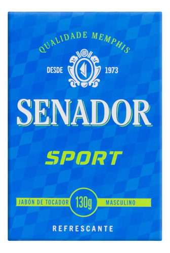 Sabonete Barra Senador Sport Caixa 130g