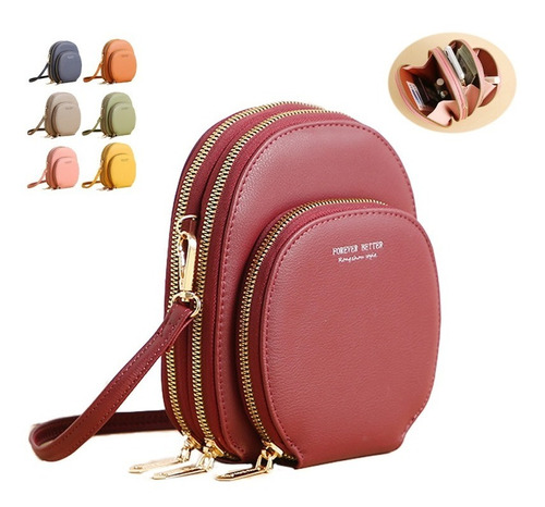 Bolso De Hombro Tipo Cartera Larga Para Mujer Bolso Casual