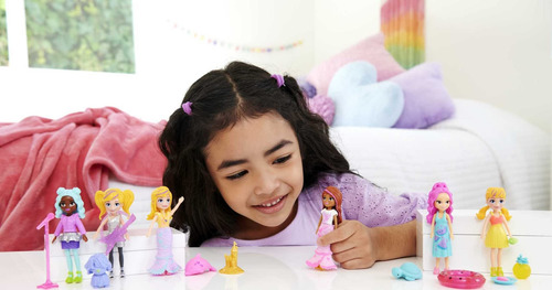 Set De Juego Polly Pocket Diversión De Playa Para Niñas