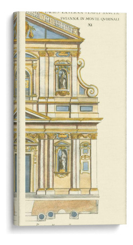 Canvas Lab Cuadro Fachada Clásica Iv 70x140