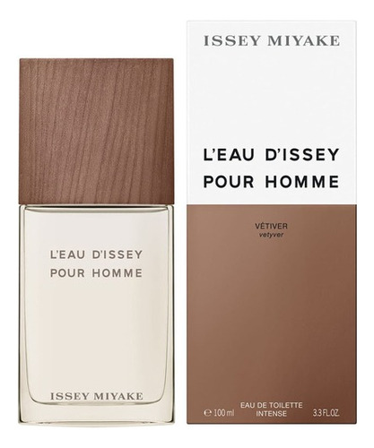 Issey Miyake Homme Vetiver Eau De Toilette Intense 100 Ml