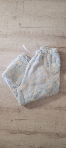 Pantalon Pijama Soft Polar Simil Peluche Luminoso Mujer Ch