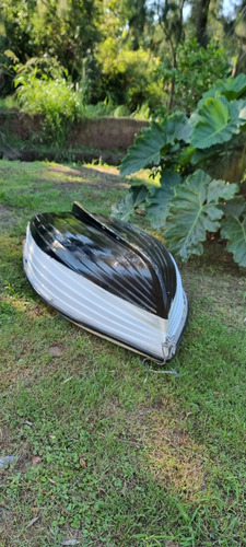 Bote Lagunero Usado Embarcacion Fibra De Vidrio Con Toletera