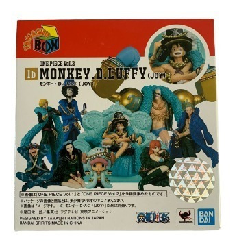 Mini Figura Monkey D Luffy - One Piece Vol 2 Tamashii Box