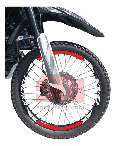 Stickers Reflejantes Para Rin De Moto Italika Dm Nid 2021