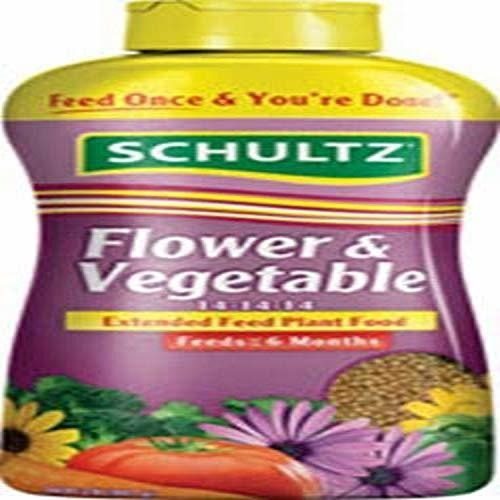 Fertilizante - Schultz Spf48300 Flower & Vegetable Extended 